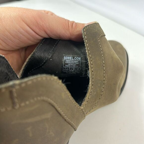 Sorel Lola Cut-Out Leather Waterproof Women’s Ankle Boots - Picture 13 of 13